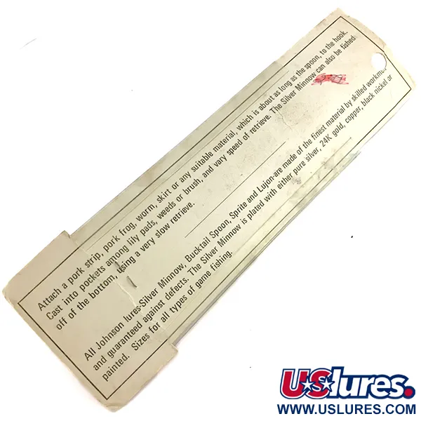 Weedless Johnson Silver Minnow, Silver, 14g, Vasskyddad, #7679