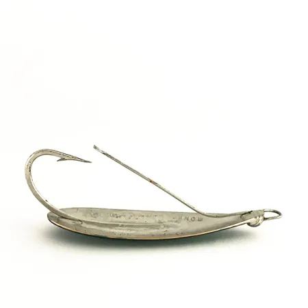 Johnson Silver Minnow Vasskyddat Skeddrag, Silver/Grön, 14g, #7680