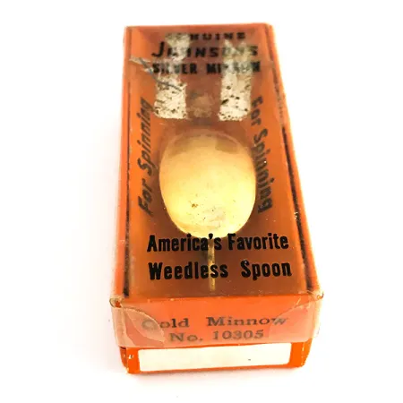 Weedless Johnson Silver Minnow Vassdrag, Guld, 5g, Vasskydd, #7681