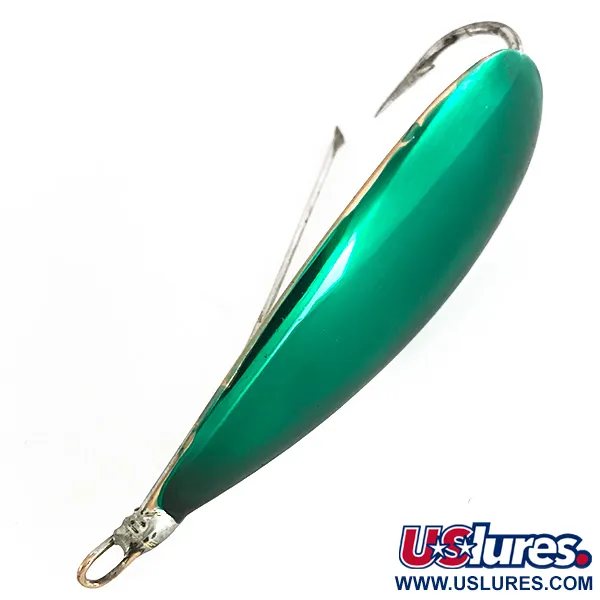 Johnson Silver Minnow Skeddrag, Green / Silver, 12g, Vasskyddad, #7683