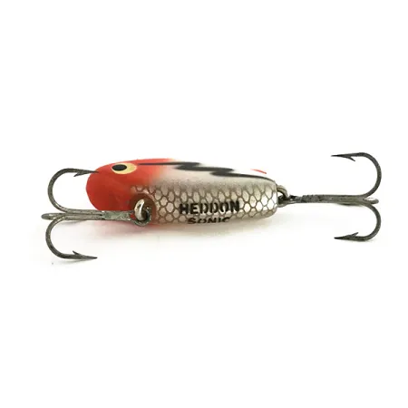 Heddon Sonic Sjunkande Bete, Vit / Röd, 8.5g, Originalkrokar, #7685