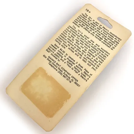 Mann's Mann's 10+ Crankbait, Ljusgrå, 10g, Djupgående 3m, #7689