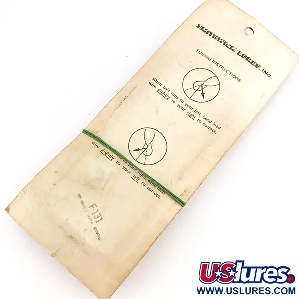 Smithwick Devil's Horse Ytbete, Nickel, 9g, Trä, #7690