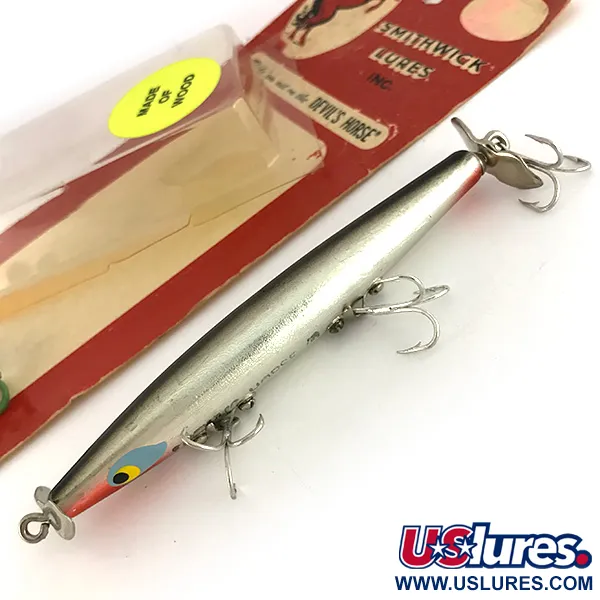 Smithwick Devil's Horse Ytbete, Nickel, 9g, Trä, #7690