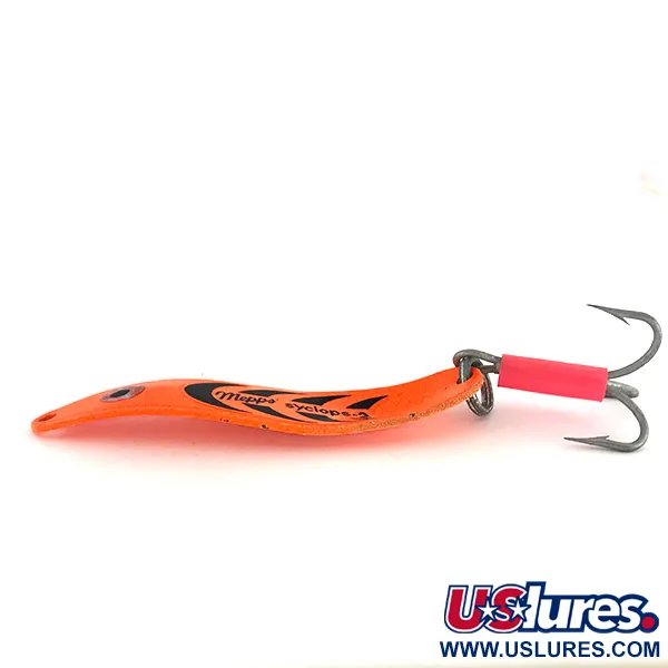 Mepps Syclops 2 Skeddrag, Fluorescent Orange, 17g, UV-Glow, #7695