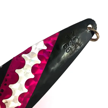 Calcutta 66 Trollingsked, Svart/Lila, 18g, Holografisk, #7696