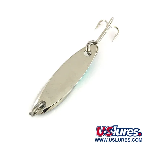 Acme Kastmaster Skeddrag, Nickel/Grön, 2,5g, Kromfinish, #7712