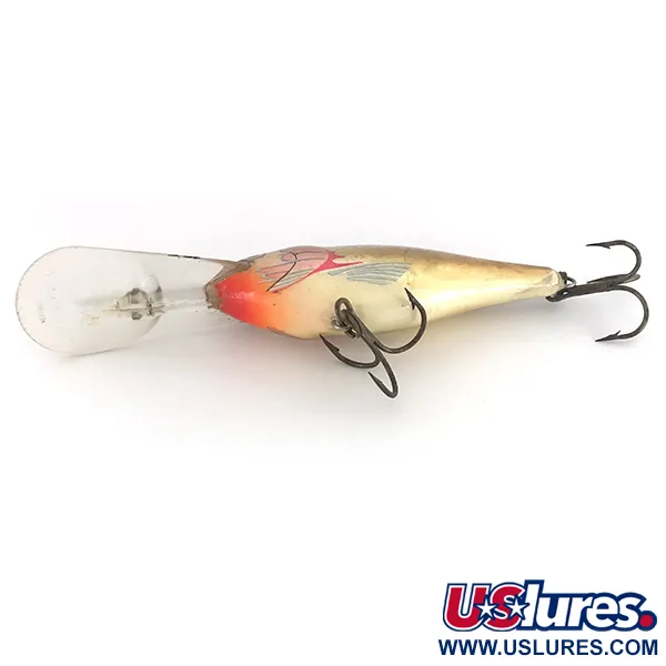 Rapala Risto Rap Vobbler, Guld/Svart, 28g, Djupgående, #7716