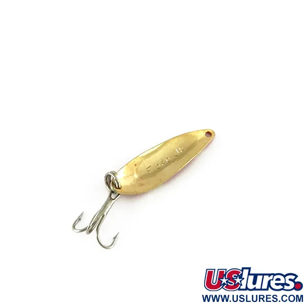 Acme Fiord Spoon Jr Skeddrag, Röd Guld, 3,4g, Vintage, #7731