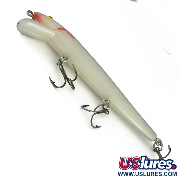 Cotton Cordell Red Fin Wobbler, Nickel / Svart, 10.5g, #7742