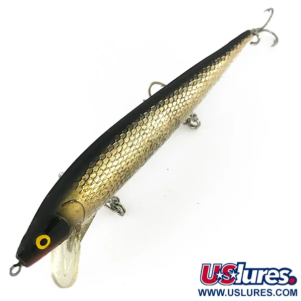 Whopper Stopper Hellcat Wobbler, Guld, 10g, Vintage, #7744