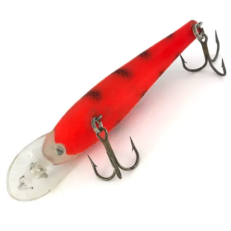 Cotton Cordell Wally Diver UV Wobbler, Röd, 14g, UV-aktiv, #7745