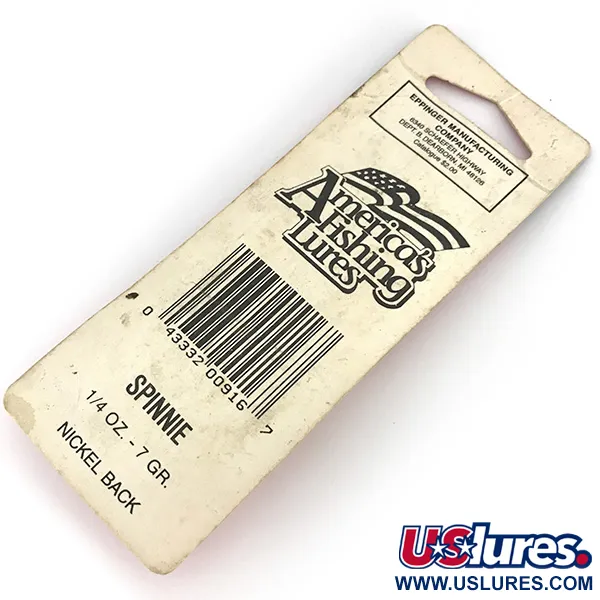 Eppinger Dardevle Spinnie Skeddrag, Röd/Vit, 7g, Vintage, #7747