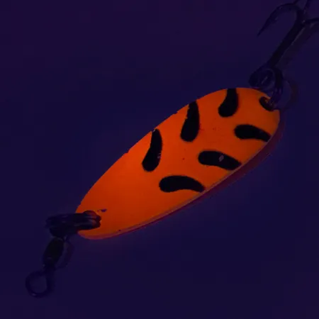 Luhr Jensen Krocodile UV Skeddrag, Röd/Svart, 9g, UV-Glow, #7762