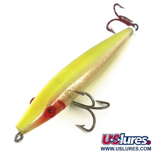 L&S Bait Company MirrOlure Bass-master 7M21 Ytbete, Gul, 11g, #7767