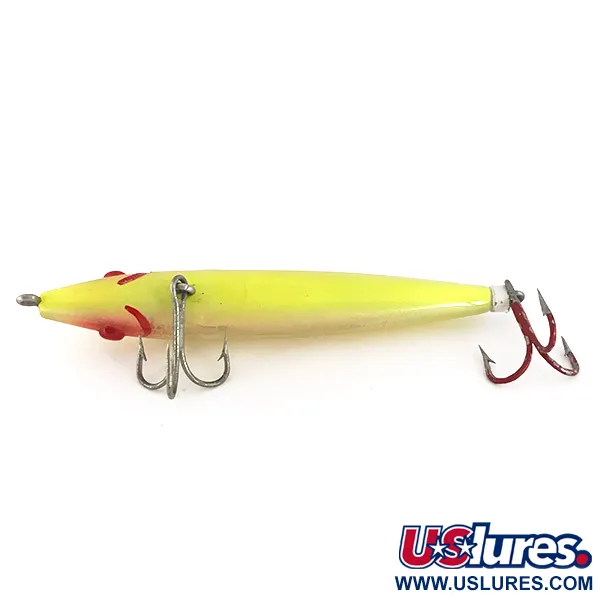 L&S Bait Company MirrOlure Bass-master 7M21 Ytbete, Gul, 11g, #7767