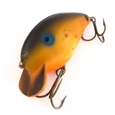 Rogers Big Jim Wobbler, Brun/Orange, 14g, Blått Öga, #7769