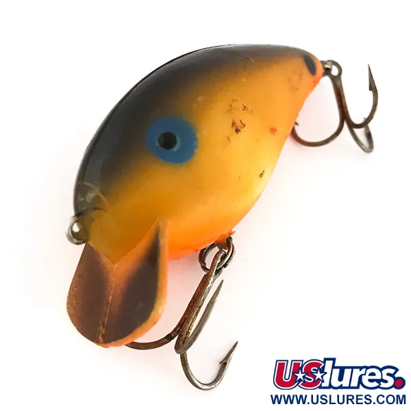 Rogers Big Jim Wobbler, Brun/Orange, 14g, Blått Öga, #7769