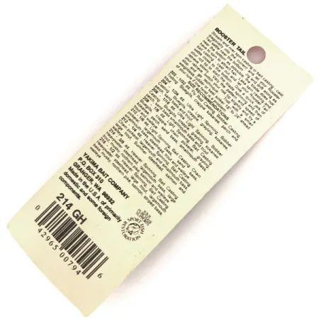 Worden’s Original Rooster Tail Spinnare, Guld, 12g, Fjäderstjärt, #214 GH