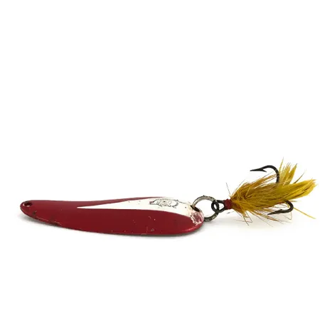 Eppinger Dardevle Imp Skeddrag, Röd / Vit / Koppar, 11g, Fjäder, #7790