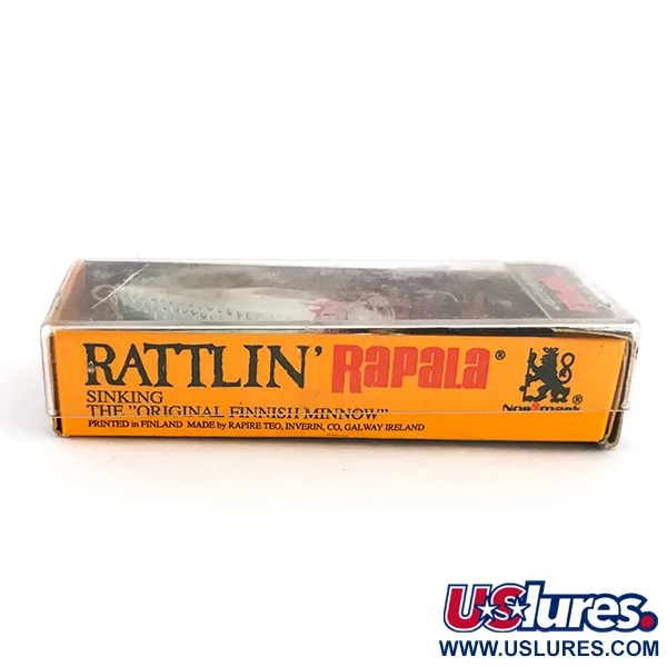 Rapala Rattl'n RAP Lipless Crankbait, Silverblå, 6g, Rassel, #7796