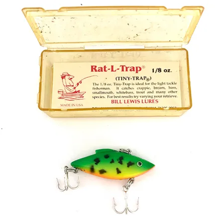 Bill Lewis Rat-L-Trap TT-W4 Bete, Fire Tiger, 5g, Rassel, #7798