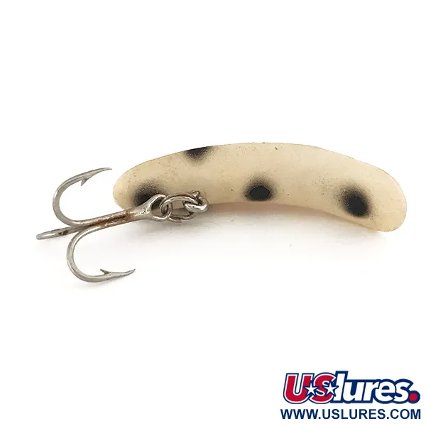 Luhr Jensen Kwikfish K5 Wobbler, Vit / Svart, 2,3g, flytande, #7809