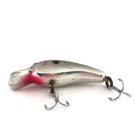 Cotton Cordell Big O Crankbait, Silver, 4g, Vintage, #7818
