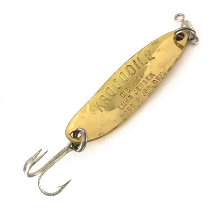 Luhr Jensen Krocodile Die #3 Skeddrag, Hamrat Guld/Orange, 10g, #7824