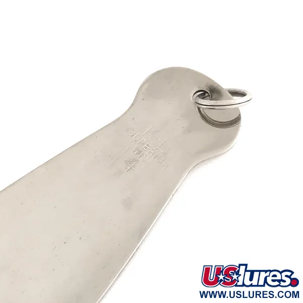 K-B Bait K-B Spoon 4 Skeddrag, Nickel, 50g, Gäddbete, #7849