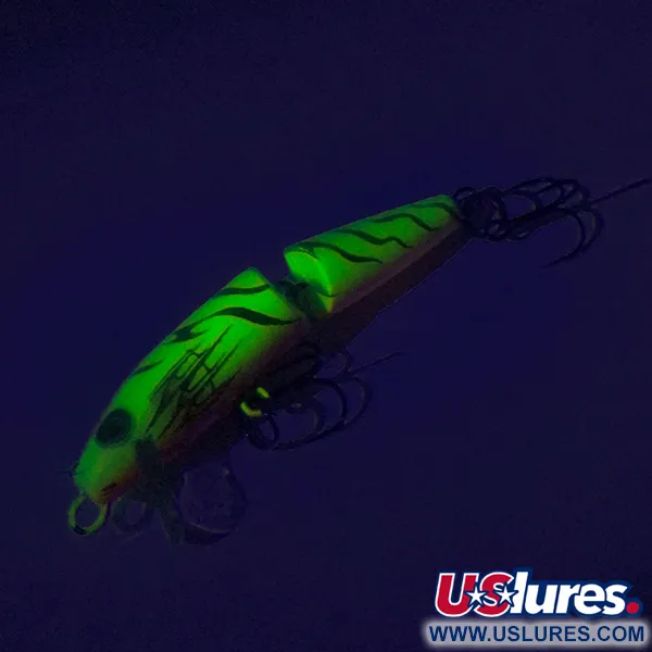 Rapala Jointed J-5 Vobbler, Fire Tiger, 4g, UV-reaktiv, #7851