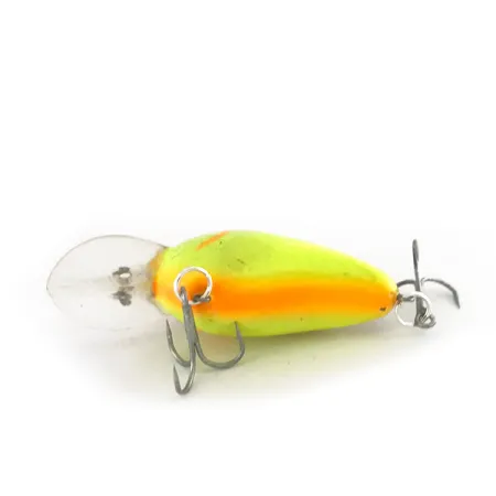 Bomber Fat A B04F UV Wobbler, Brown Chartreuse, 5.5g, UV, #7858