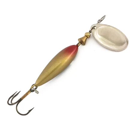 Matzuo FinSpin Spinnare, Silver/Brons (Mässing), 7g, Vintage, #7891