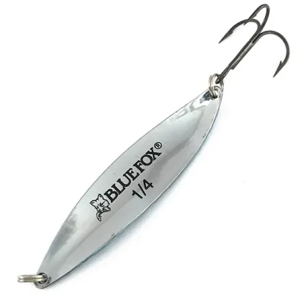 BLUE FOX Matrixx Spoon Skeddrag, Blå/Nickel, 7g, Fjällmönster, #7901