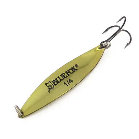 BLUE FOX Matrixx Spoon Skeddrag, Guld, 7g, Fjällmönster, #7902