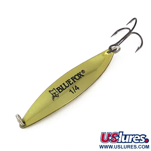 BLUE FOX Matrixx Spoon Skeddrag, Guld, 7g, Fjällmönster, #7902