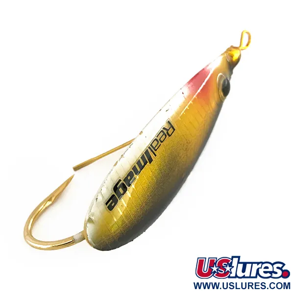 Bass Pro Shops Real Image Lazer Eye Vassdrag, Guld, 12g, #7905