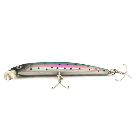 Yo-Zuri Crystal Minnow (F) Wobbler, NM, 7.5g, Holografisk, #7909
