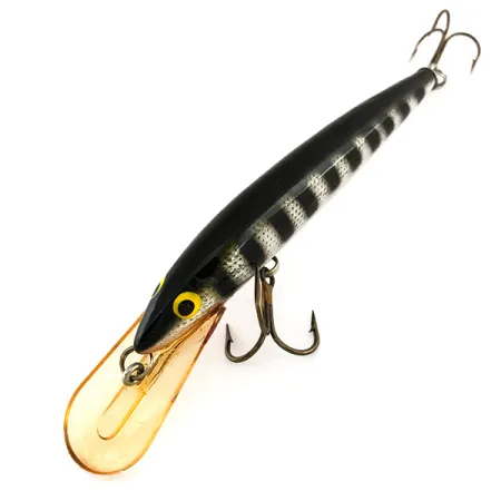 Bagley's Diving Bang-O-Lure Wobbler, Silver / Svart, 12.5g, #7914