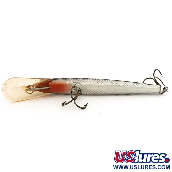 Bagley's Diving Bang-O-Lure Wobbler, Silver / Svart, 12.5g, #7914