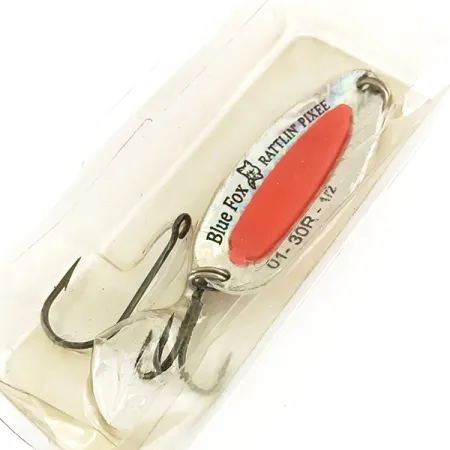 Blue Fox Rattlin Pixee Skeddrag, Rosa/Nickel, 14g, Romimitation, #7942