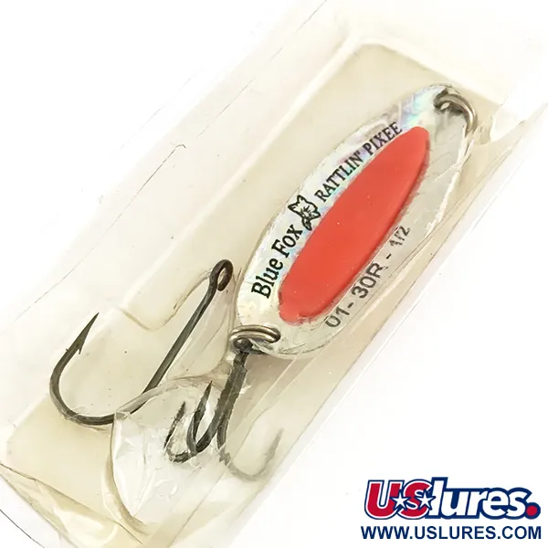 Blue Fox Rattlin Pixee Skeddrag, Rosa/Nickel, 14g, Romimitation, #7942