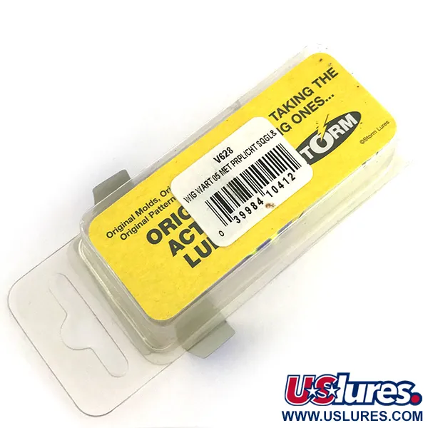 Storm Wiggle Wart Wobbler, Lila / Fluo Gul, 11g, Rassel, #7944