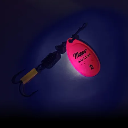 Mepps Aglia 2 Spinnare, Skär UV, 4,5g, UV-Sked, #7979