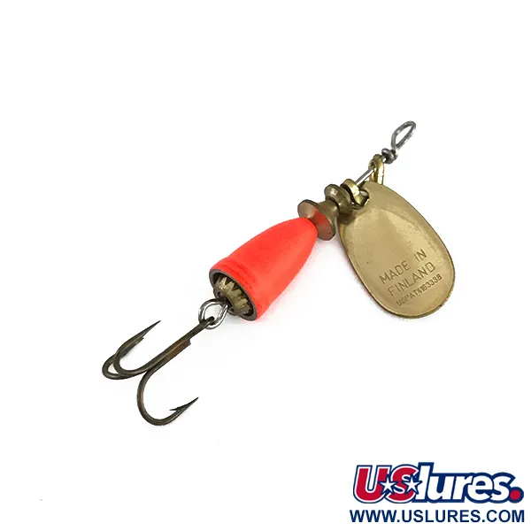 Blue Fox Super Vibrax 0 Spinnare, Guld / Fluororange, 3,4g, #7982