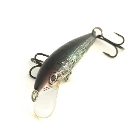 Rapala Original Floater F7 Wobbler, Silver Green, 4g, Balsa, #7989