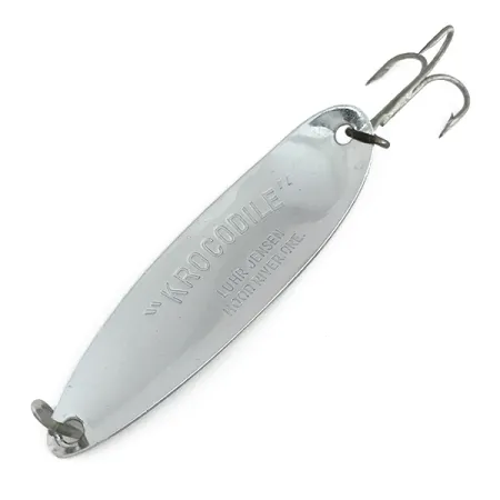 Luhr Jensen Krocodile Die #5 Skeddrag, Nickel / Frog, 28g, #8002