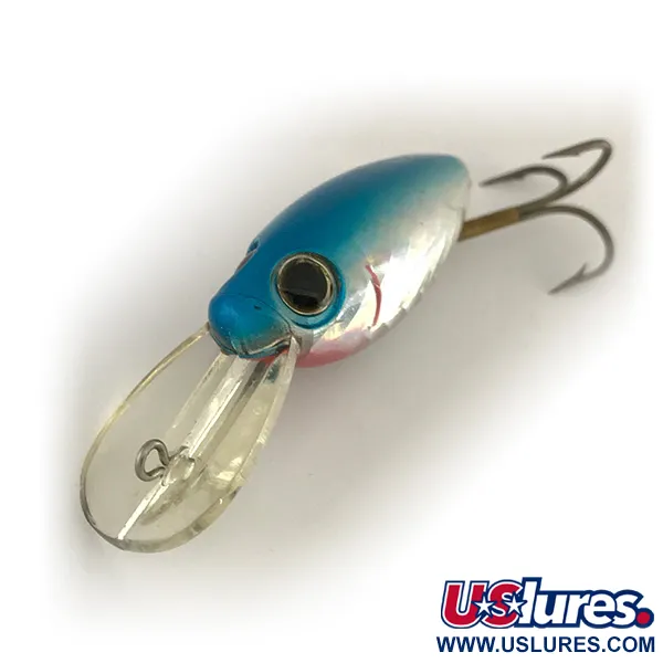 Renegade Pro Series Mini Rattle Crank Wobbler, Rainbow Blue, 5g, #8004