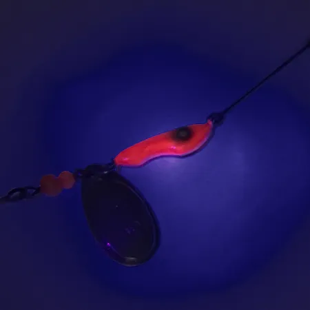 Erie Dearie Walleye Killer UV Spinnare, Nickel, 12g, UV-Finish, #8008