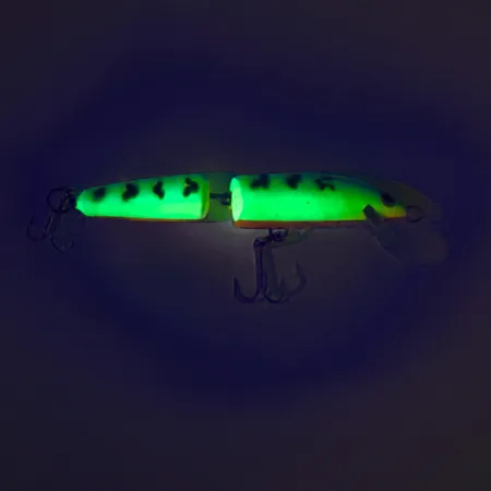 Rapala Jointed J-7 UV Ledat drag, Fire Tiger, 4g, UV-finish, #8011